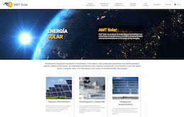 Previsualizacion de la web Amt-solar.com