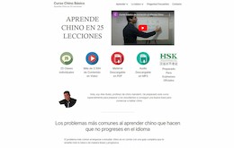 Previsualizacion de la web Curso-chino-basico.com